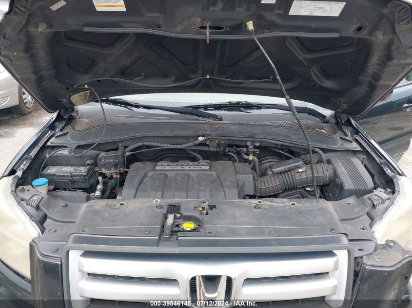 2007 Honda Pilot Exl VIN: 2HKYF18717H506930 Lot: 39846145