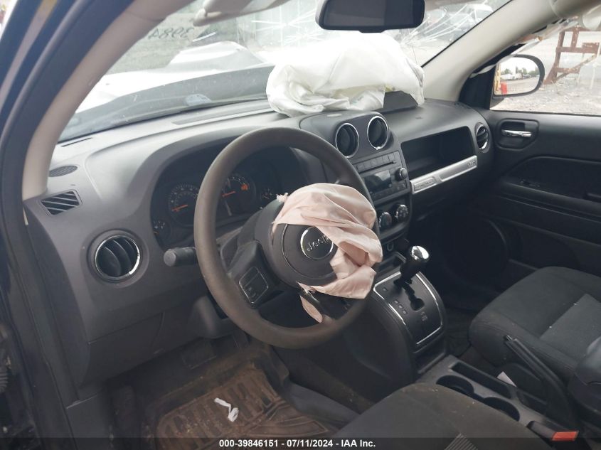 2016 Jeep Compass Sport VIN: 1C4NJDBB1GD756500 Lot: 39846151