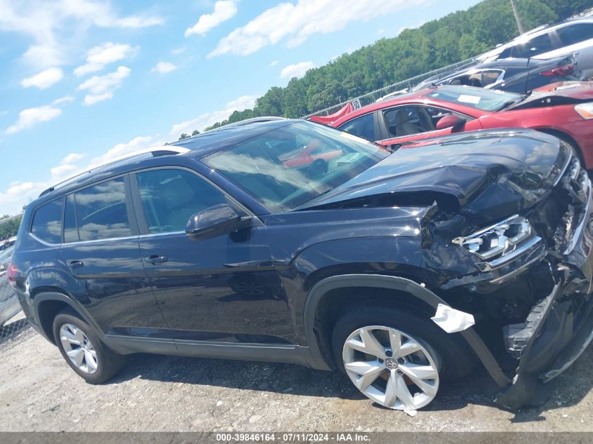 2018 Volkswagen Atlas 3.6L V6 Se VIN: 1V2CR2CAXJC531742 Lot: 39846164