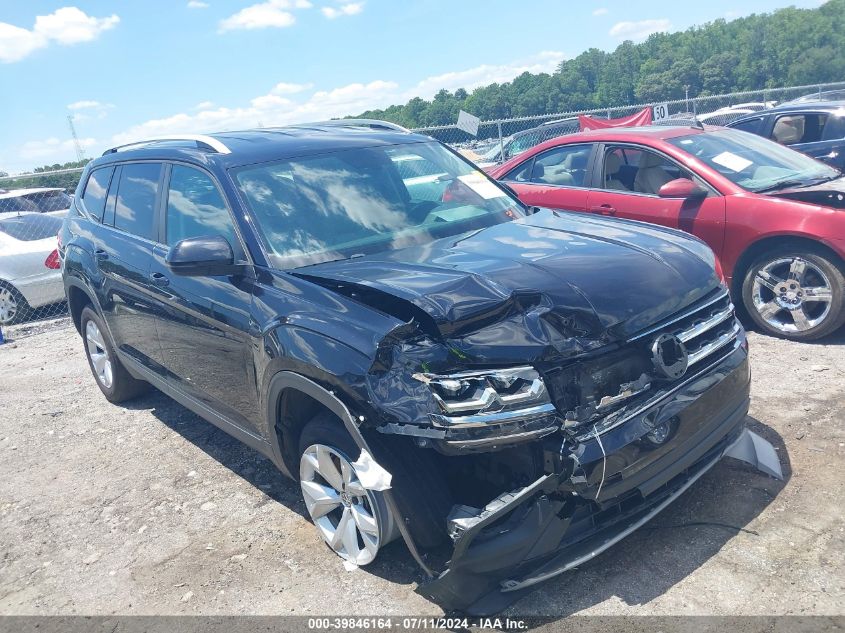 2018 Volkswagen Atlas 3.6L V6 Se VIN: 1V2CR2CAXJC531742 Lot: 39846164