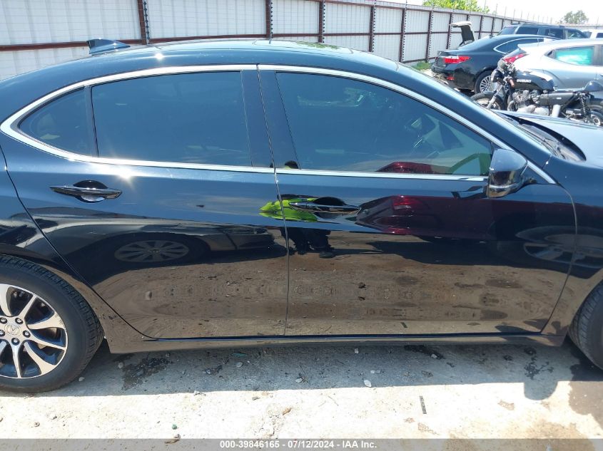 2015 Acura Tlx VIN: 19UUB1F36FA019532 Lot: 39846165