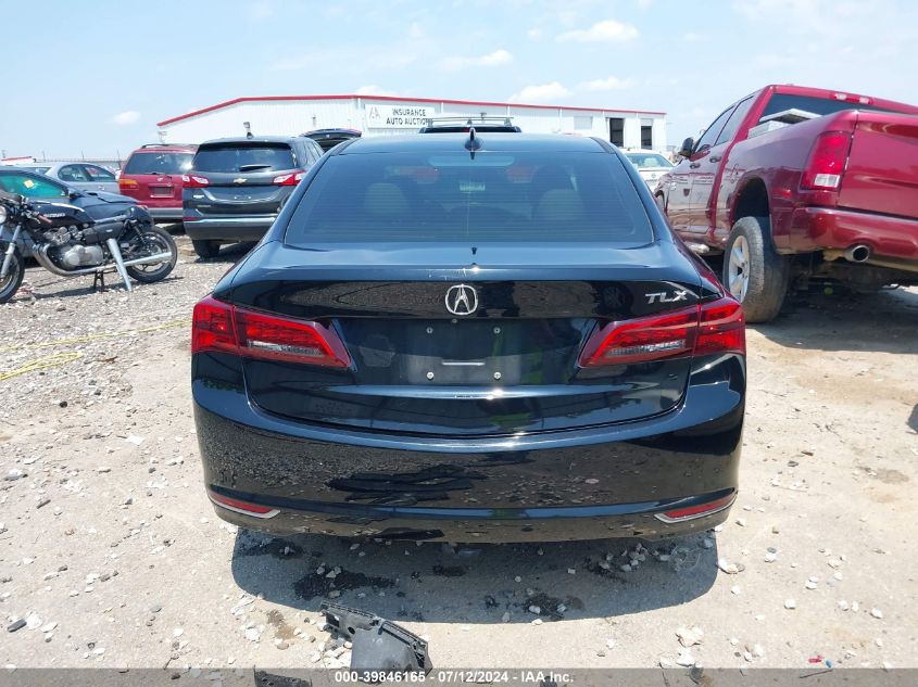 2015 Acura Tlx VIN: 19UUB1F36FA019532 Lot: 39846165