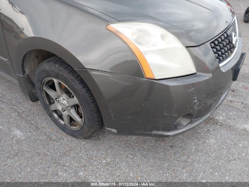 2008 Nissan Sentra 2.0 S VIN: 3N1AB61E18L750200 Lot: 40446026