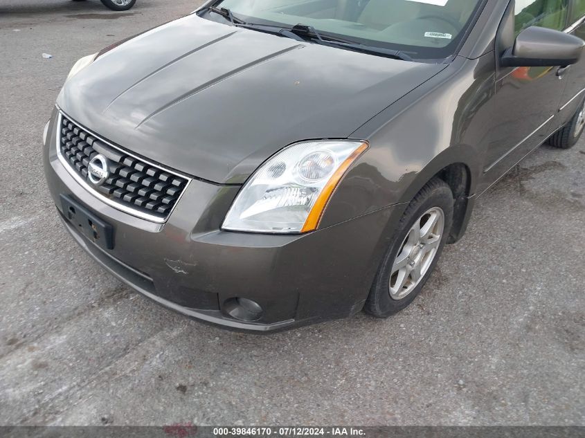 2008 Nissan Sentra 2.0 S VIN: 3N1AB61E18L750200 Lot: 40446026