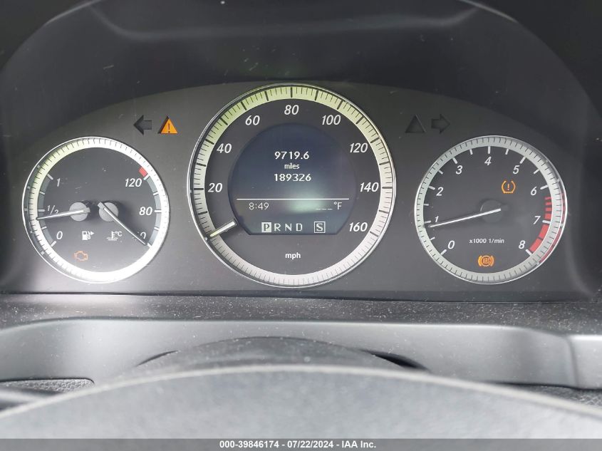 2009 Mercedes-Benz C 300 Luxury 4Matic/Sport 4Matic VIN: WDDGF81X99R055178 Lot: 39846174