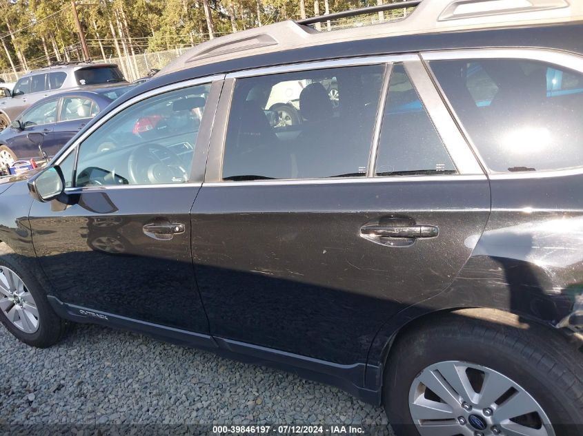 2018 Subaru Outback 2.5I Premium VIN: 4S4BSACC2J3353351 Lot: 39846197