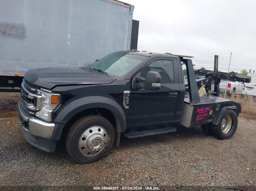 2022 Ford F-450 Chassis Xlt VIN: 1FDUF4GN3NDA16391 Lot: 39846207