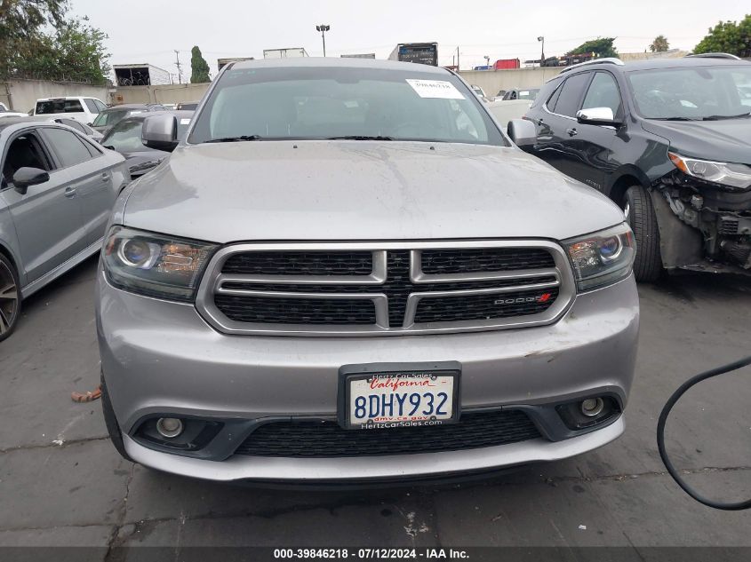 2018 Dodge Durango Gt Awd VIN: 1C4RDJDG8JC329490 Lot: 39846218