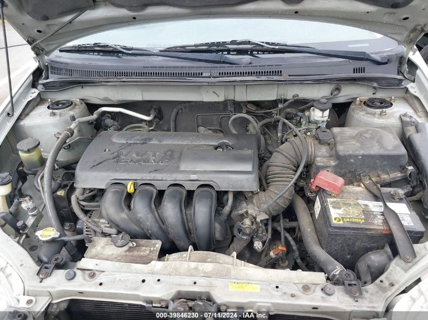 2004 Toyota Corolla Ce VIN: 1NXBR32E54Z268898 Lot: 39846230