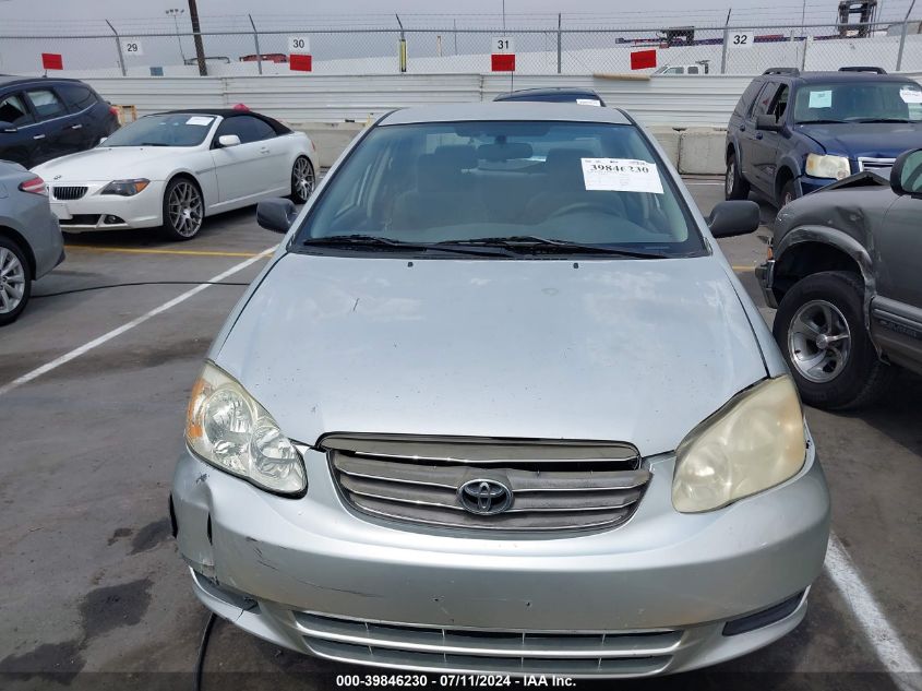 2004 Toyota Corolla Ce VIN: 1NXBR32E54Z268898 Lot: 39846230