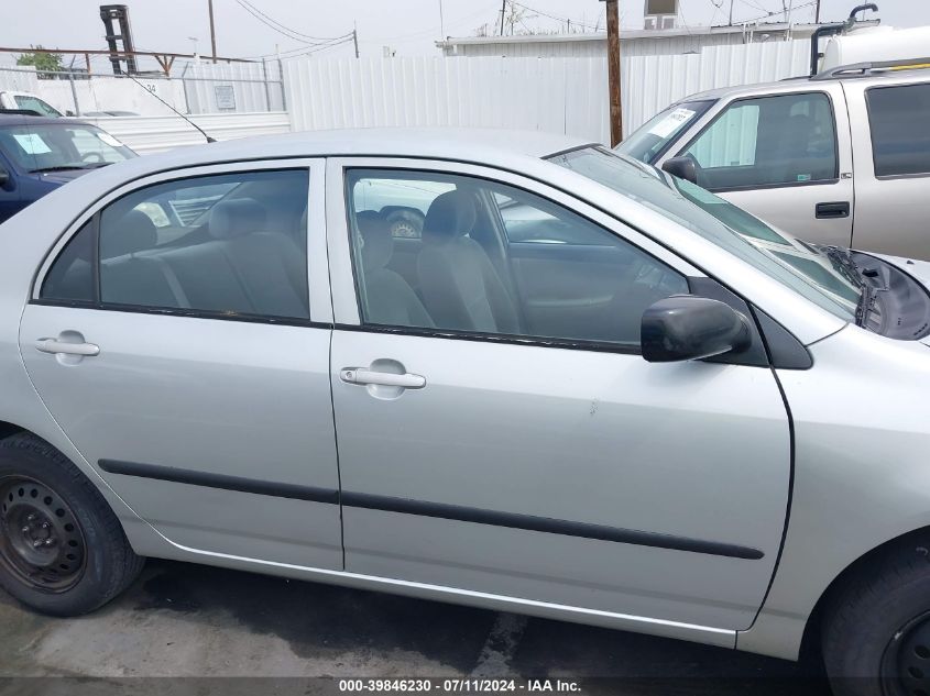 2004 Toyota Corolla Ce VIN: 1NXBR32E54Z268898 Lot: 39846230