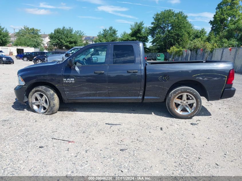 2017 Ram 1500 Express Quad Cab 4X4 6'4 Box VIN: 1C6RR7FG2HS617546 Lot: 39846236