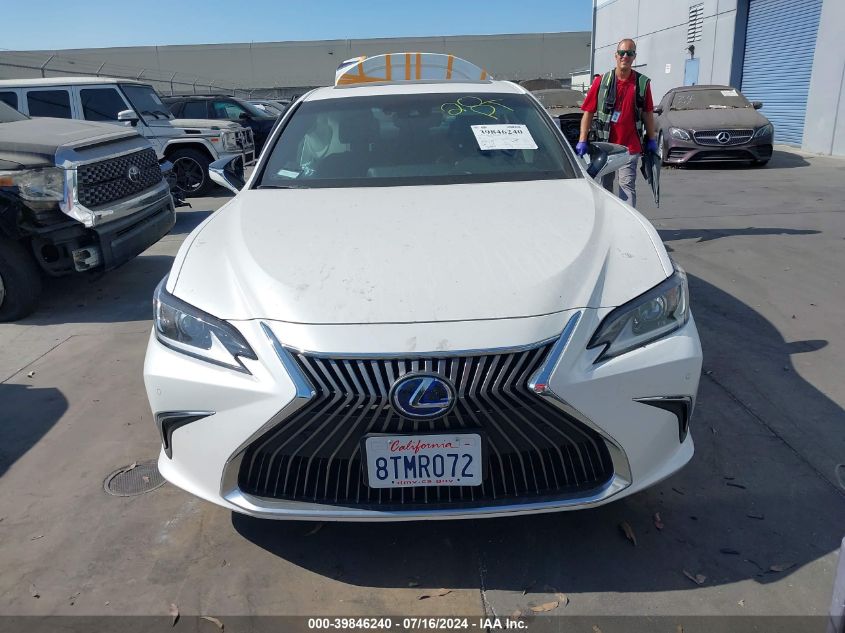 2021 Lexus Es 300H VIN: 58ADA1C15MU001348 Lot: 39846240