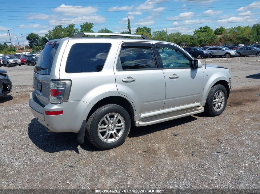 2009 Mercury Mariner Premier V6 VIN: 4M2CU97G49KJ22607 Lot: 39846262