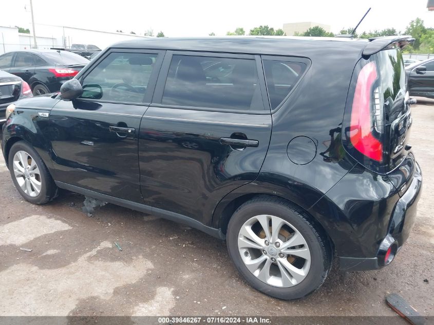 2016 Kia Soul + VIN: KNDJP3A53G7406514 Lot: 39846267
