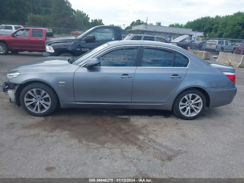 2010 BMW 535I xDrive VIN: WBANV9C55AC390089 Lot: 39846270