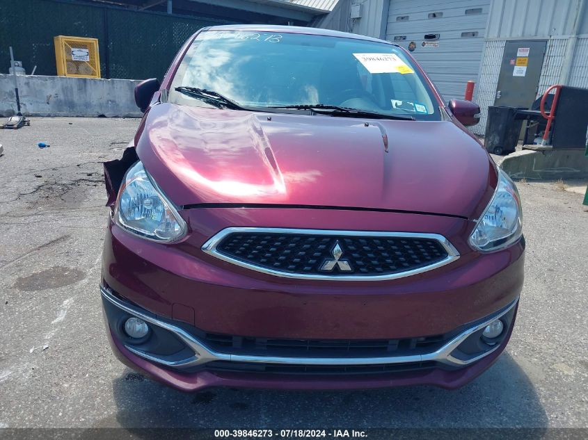 2017 Mitsubishi Mirage Se VIN: ML32A4HJ2HH009955 Lot: 39846273