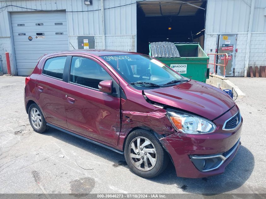 2017 Mitsubishi Mirage Se VIN: ML32A4HJ2HH009955 Lot: 39846273