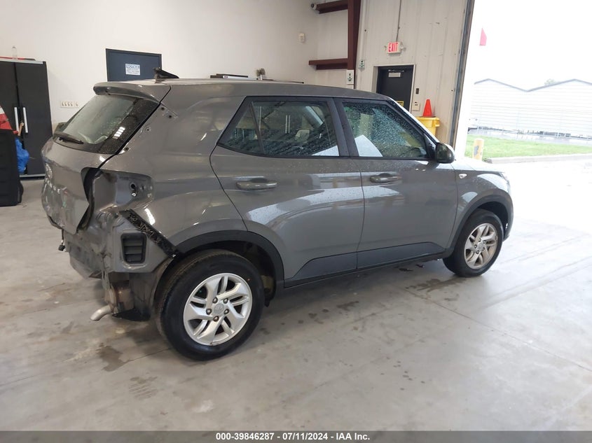 2021 Hyundai Venue Se VIN: KMHRB8A38MU120826 Lot: 39846287