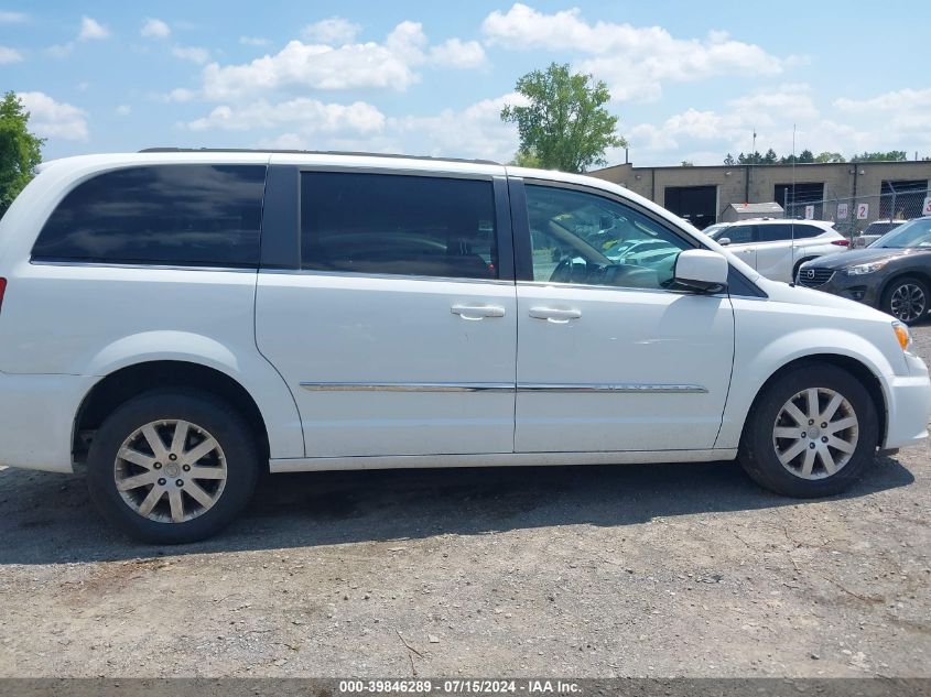 2016 Chrysler Town & Country Touring VIN: 2C4RC1BG9GR245782 Lot: 39846289