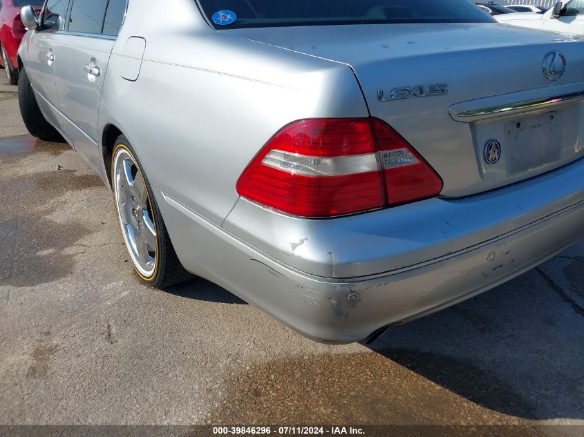 2005 Lexus Ls 430 VIN: JTHBN36F255012652 Lot: 39846296
