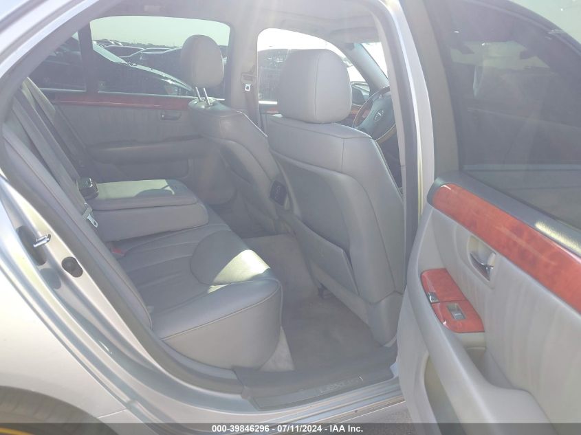 2005 Lexus Ls 430 VIN: JTHBN36F255012652 Lot: 39846296