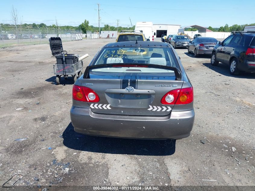 2003 Toyota Corolla Ce VIN: 2T1BR32E43C010128 Lot: 39846302