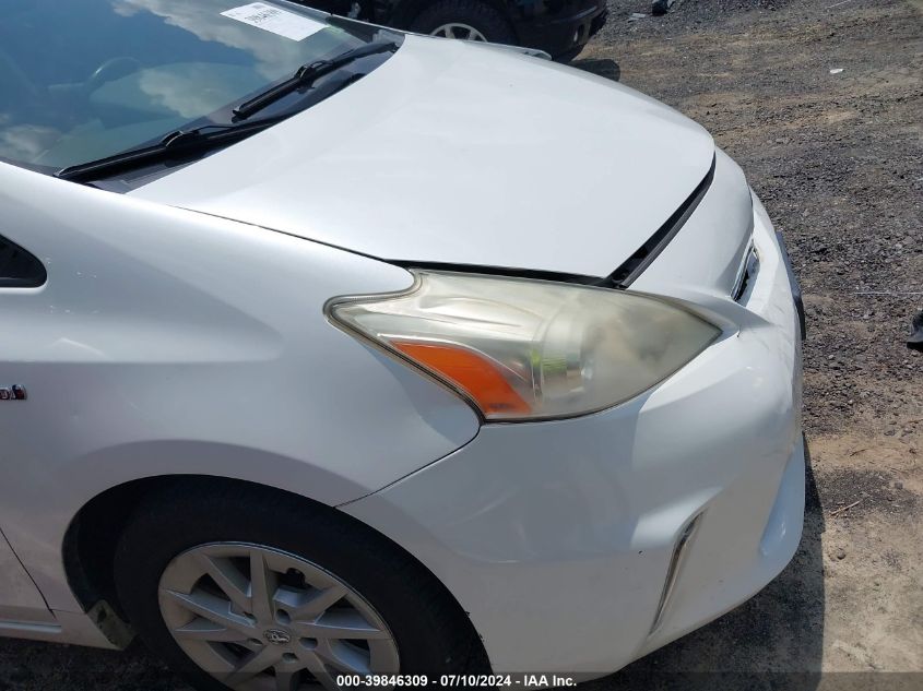 JTDZN3EU1C3181778 | 2012 TOYOTA PRIUS V