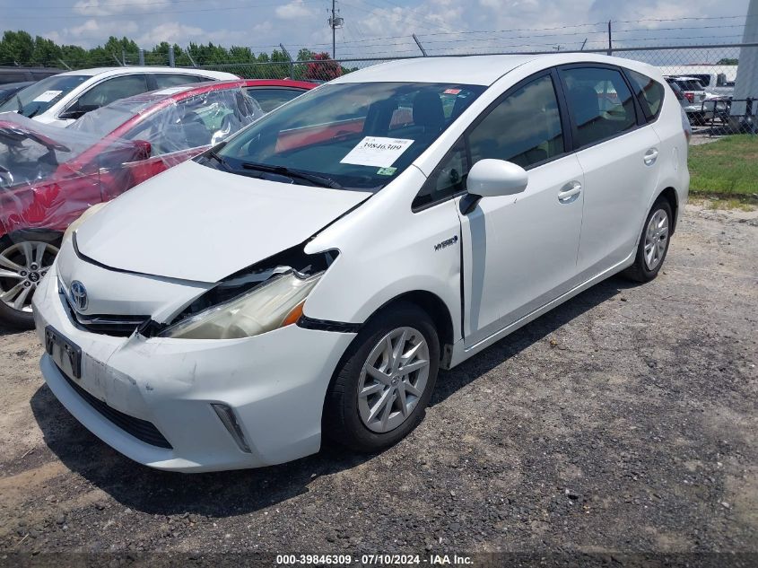 JTDZN3EU1C3181778 | 2012 TOYOTA PRIUS V