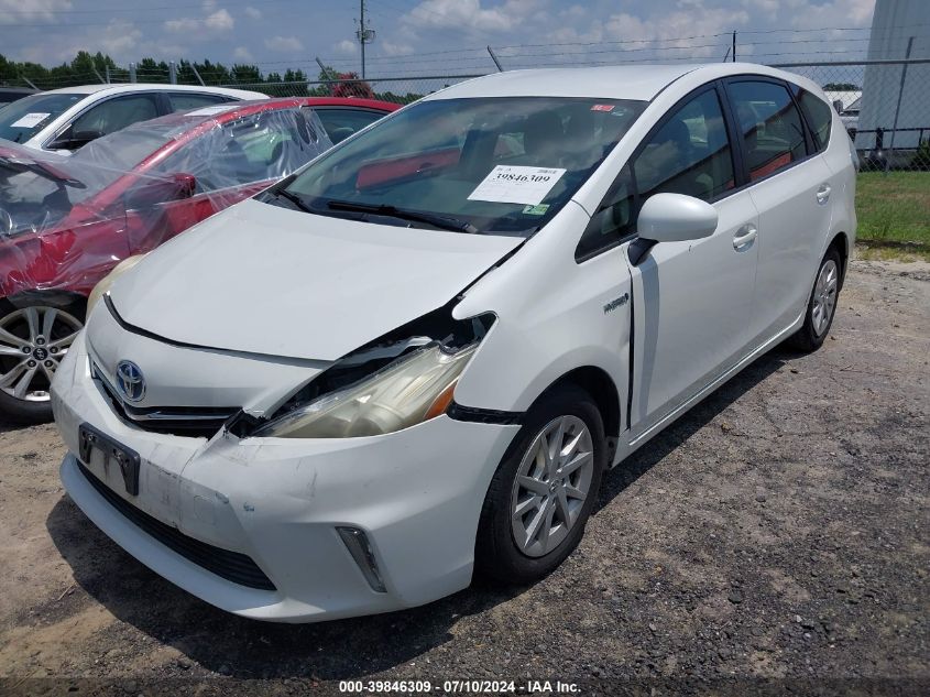 JTDZN3EU1C3181778 | 2012 TOYOTA PRIUS V