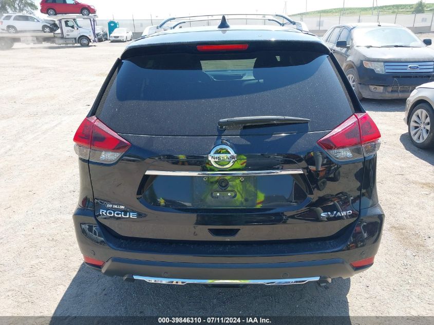 2019 Nissan Rogue Sv VIN: KNMAT2MV7KP542817 Lot: 39846310