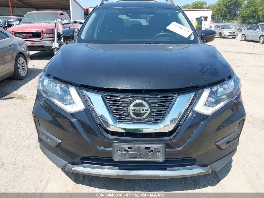 2019 Nissan Rogue Sv VIN: KNMAT2MV7KP542817 Lot: 39846310