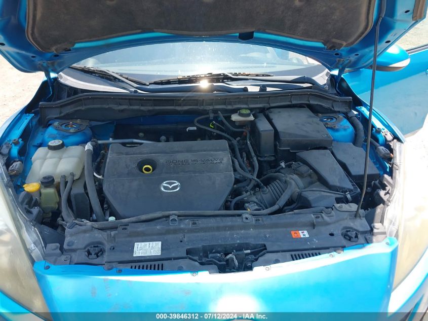 2010 Mazda Mazda3 S Grand Touring VIN: JM1BL1H5XA1144169 Lot: 39846312