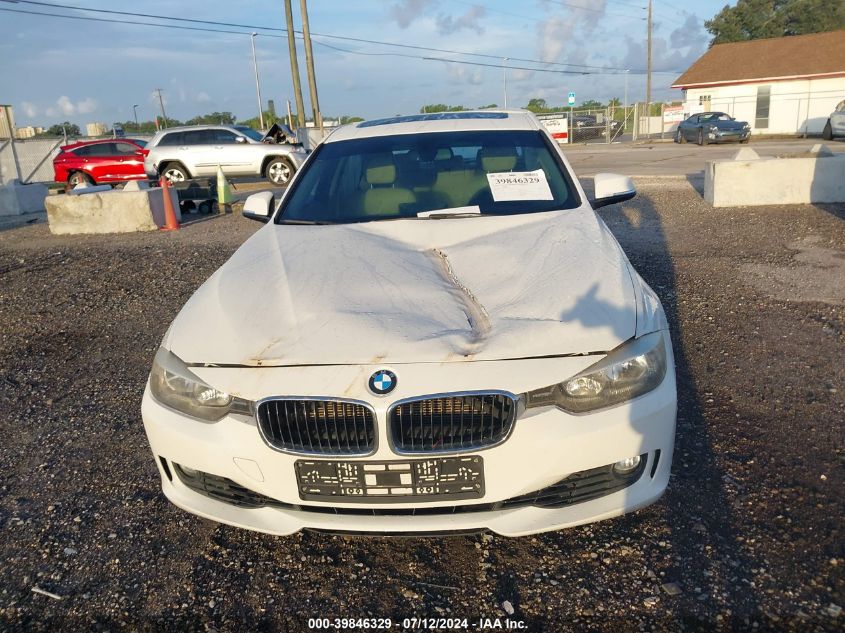 2014 BMW 328 I VIN: WBA3A5G56ENP30284 Lot: 39846329