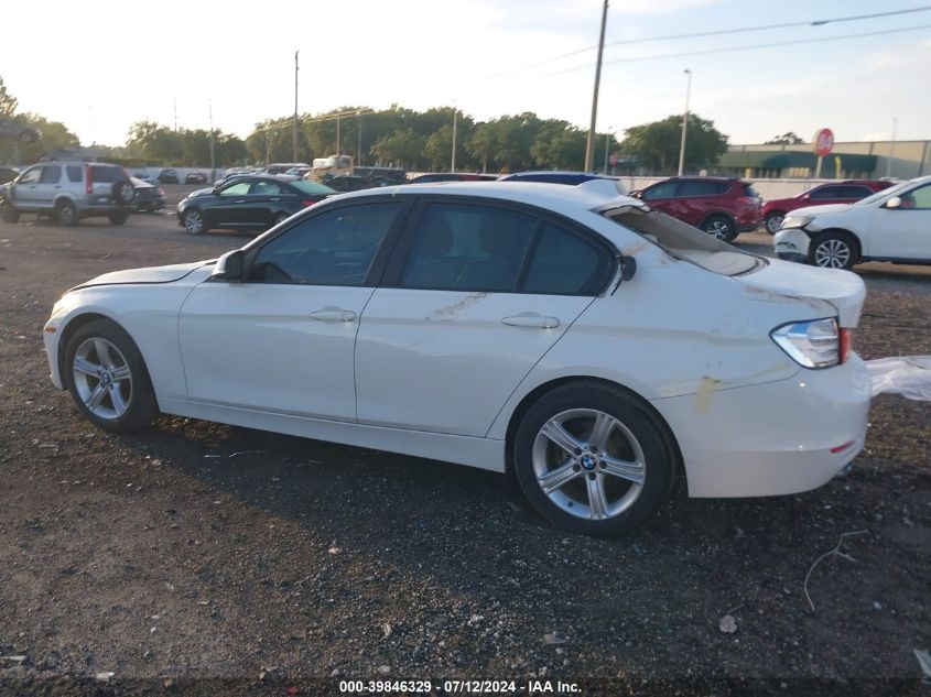 2014 BMW 328 I VIN: WBA3A5G56ENP30284 Lot: 39846329