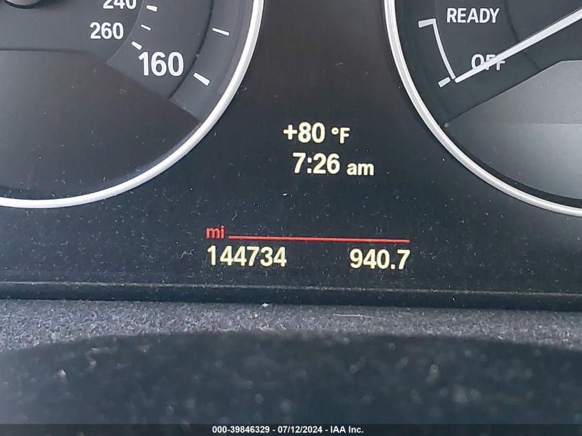 2014 BMW 328 I VIN: WBA3A5G56ENP30284 Lot: 39846329