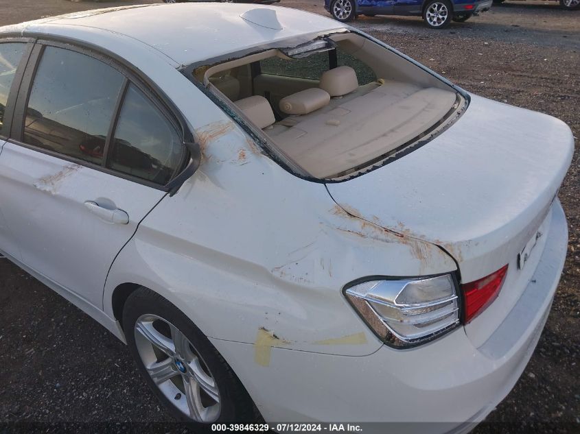 2014 BMW 328 I VIN: WBA3A5G56ENP30284 Lot: 39846329
