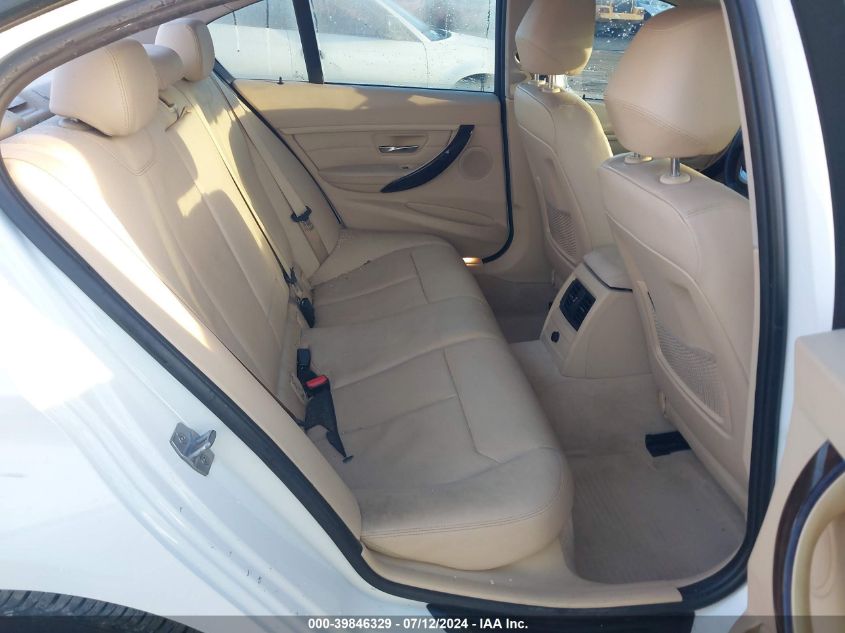 2014 BMW 328 I VIN: WBA3A5G56ENP30284 Lot: 39846329