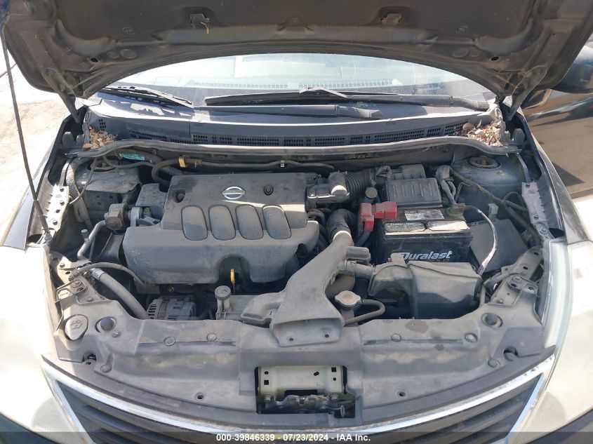 2010 Nissan Versa 1.8S VIN: 3N1BC1AP7AL390149 Lot: 39846339