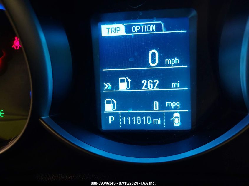 2015 Chevrolet Cruze 2Lt Auto VIN: 1G1PE5SB7F7221664 Lot: 39846345