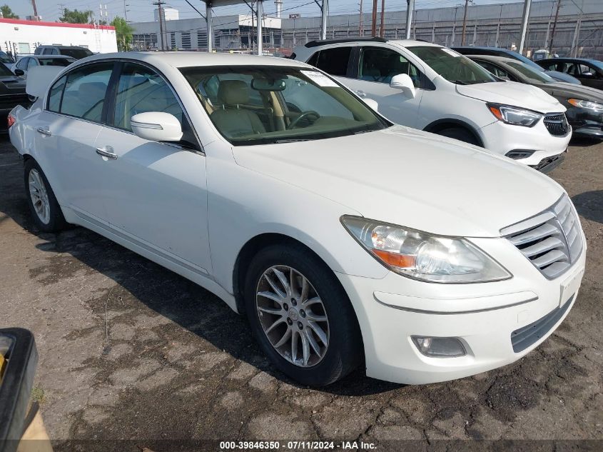 2011 Hyundai Genesis 3.8 VIN: KMHGC4DEXBU136937 Lot: 39846350