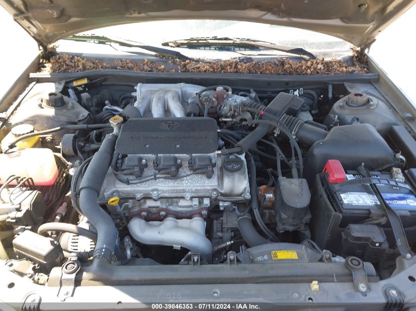 1999 Toyota Camry Le V6 VIN: JT2BF28K0X0198476 Lot: 39846353