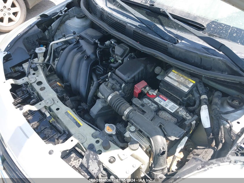 2013 Nissan Versa 1.6 Sv VIN: 3N1CN7AP1DL890815 Lot: 39846367