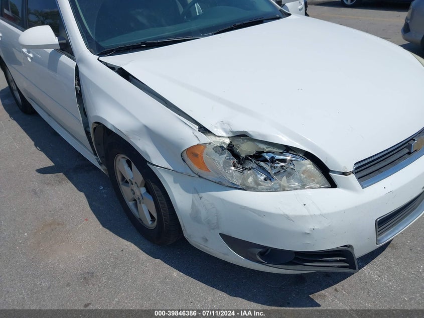 2G1WB5EN7A1253398 2010 Chevrolet Impala Lt