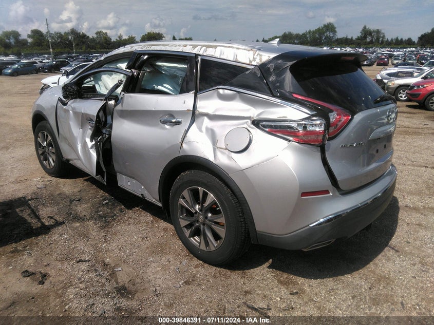 2015 NISSAN MURANO PLATINUM/S/SL/SV - 5N1AZ2MG6FN201051