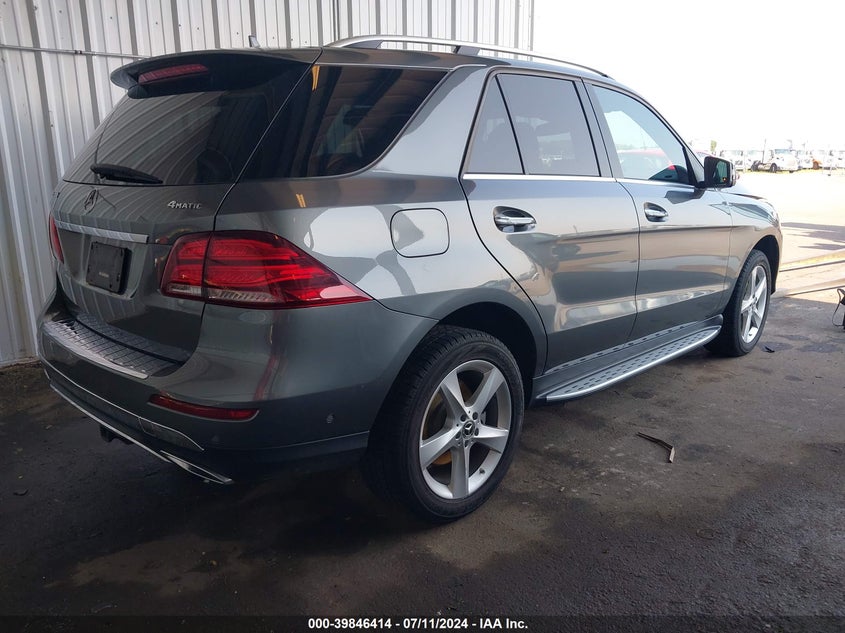 2018 MERCEDES-BENZ GLE 350 350 4MATIC - 4JGDA5HB3JB091882