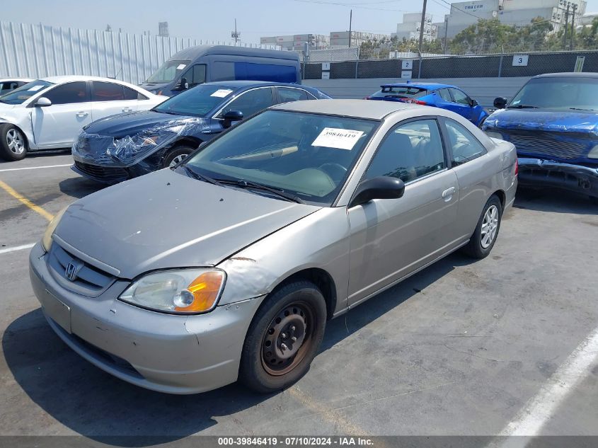 2003 Honda Civic Lx VIN: 1HGEM22513L004254 Lot: 39846419