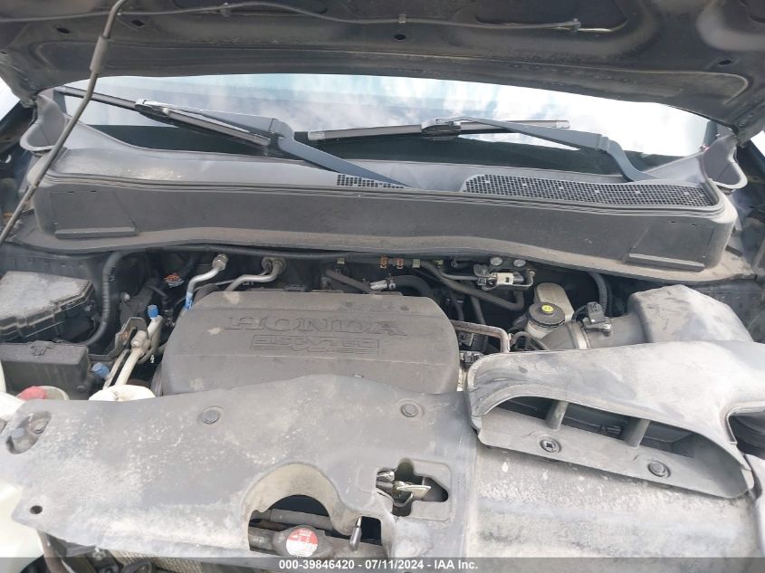 2012 Honda Pilot Ex-L VIN: 5FNYF4H57CB027968 Lot: 39846420