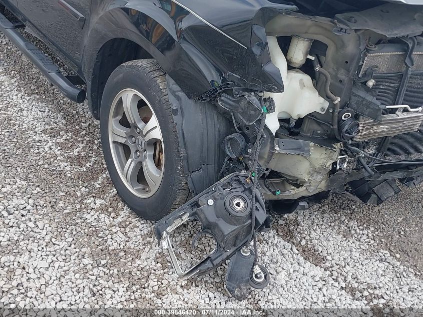 2012 Honda Pilot Ex-L VIN: 5FNYF4H57CB027968 Lot: 39846420