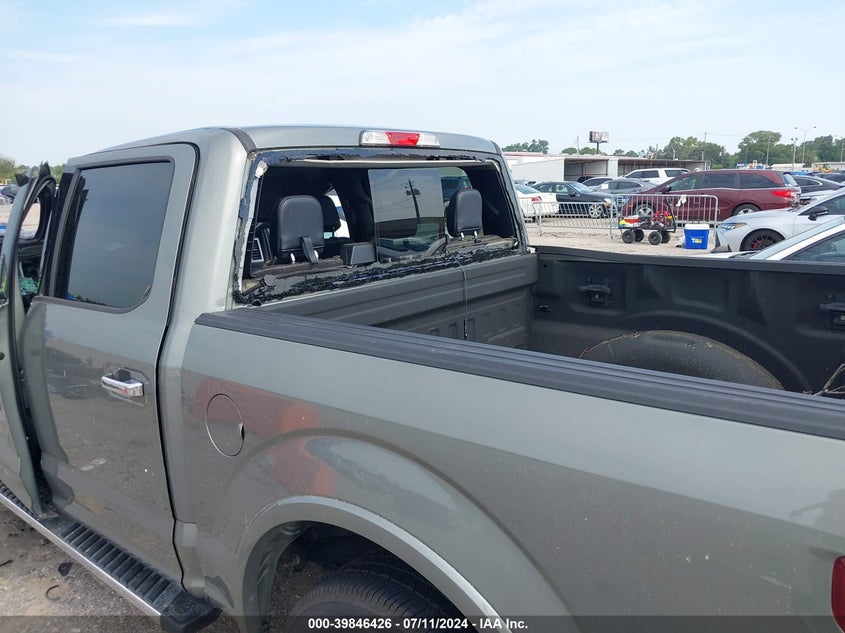 VIN 1FTEW1C46LKE70907 2020 FORD F-150 LARIAT